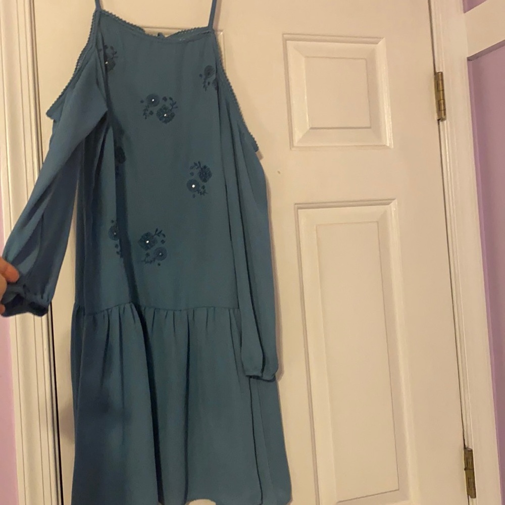 Off the shoulder pattern dress